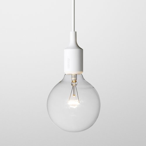 Suspension E27 - Blanc